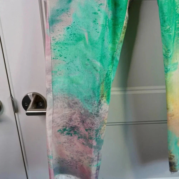 The Kit. Womens Cropped Alexa Jeans Size 4 NWT Sunset Fog Straight leg High Rise - Picture 3 of 8